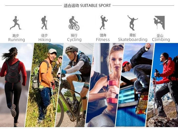 Unisex Multifunctional Outdoor Camping Hiking Climbing Backpack Men Nylon Travel  Adjustable Shoulder Strap Lightweight Bag