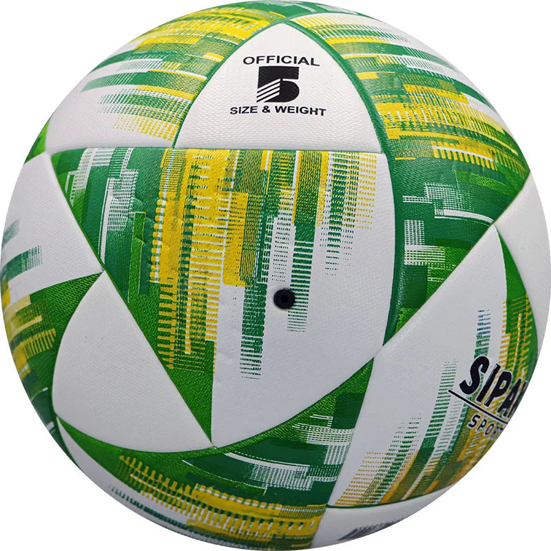SIPAKE High Quality Size 5 Soccer Ball Official PU Seamless Wear Resistant Outdoor League Sports Football Training MatchFootball
