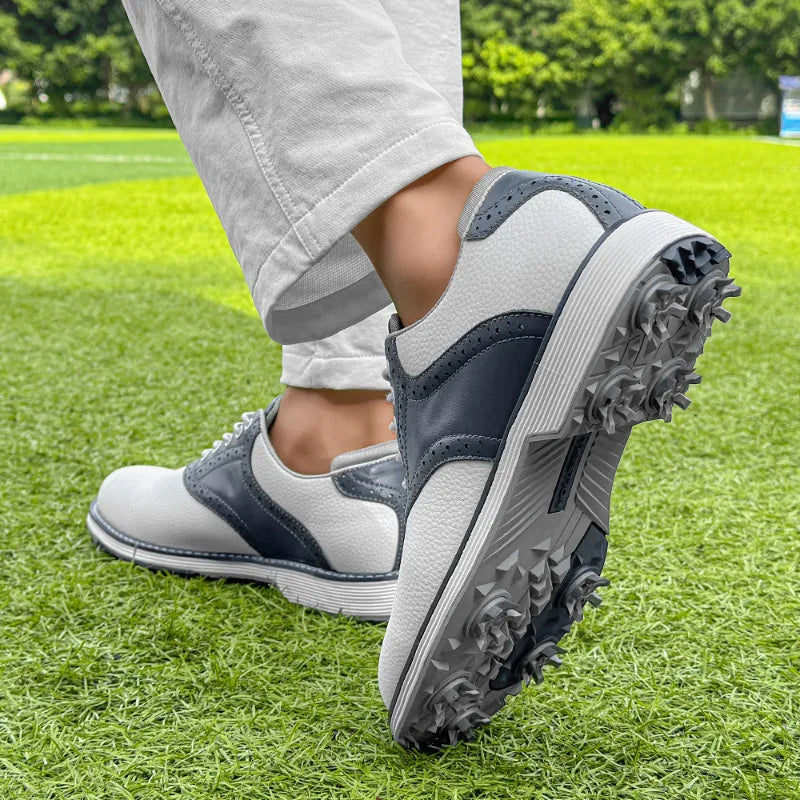 New Luxury Men Golf Lightweight Shoes Non Slip Sneakers for Golfing Golfers Footwears Training Shoes