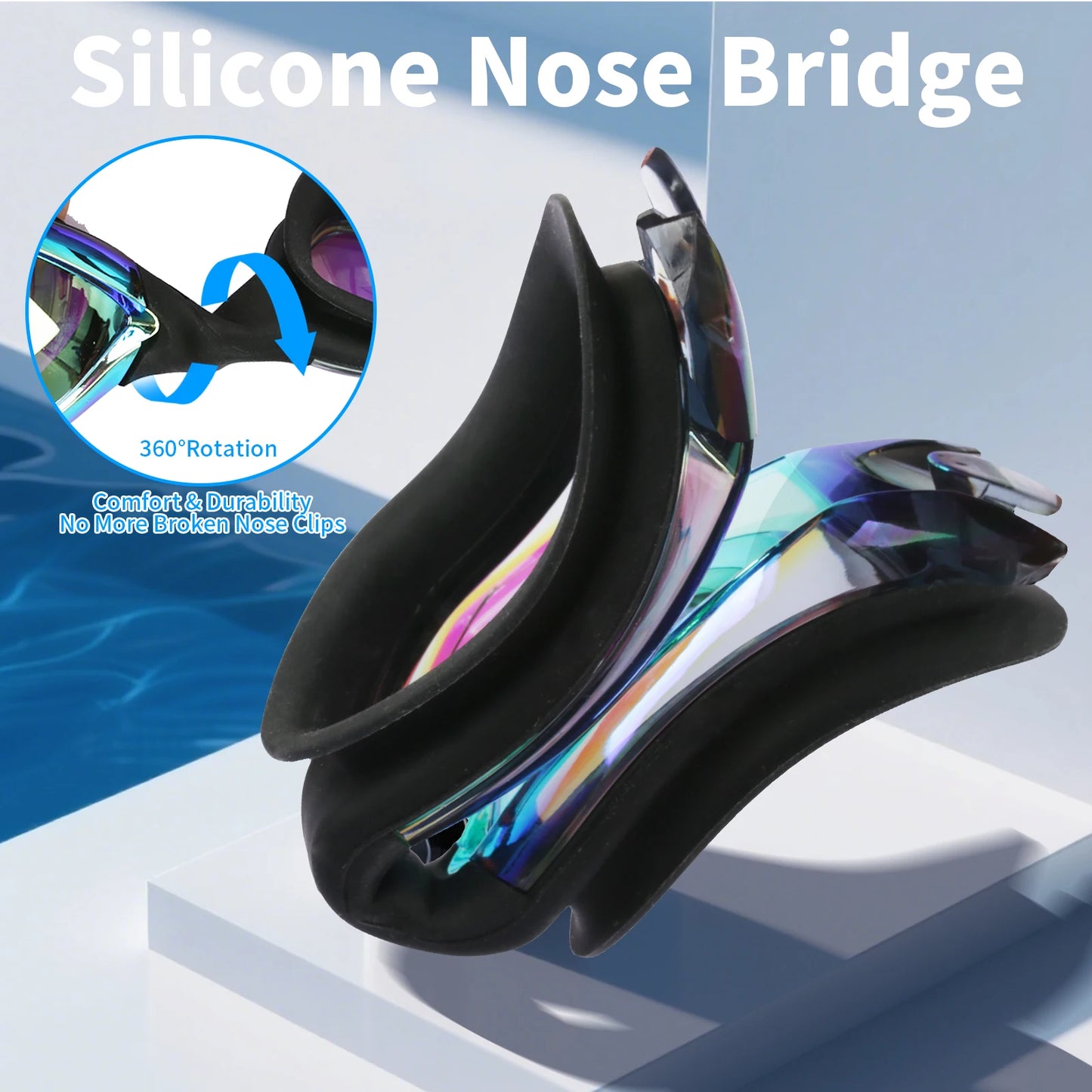 Swimming Goggles Anti-Fog Waterproof No Leaking Swim Goggles for Adult Children