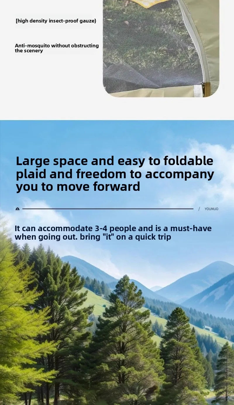 Children's Tent Portable Outdoor Camping Picnic One Second Quick Open Tent Seaside Beach Awning