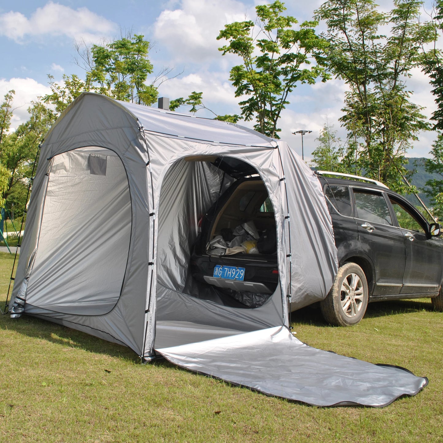 2/3/4 Person Tailgate Camping Tent | PU3000 Waterproof & UV-Resistant | Easy Assembly with Carry Bag| Suitable for Short Trips