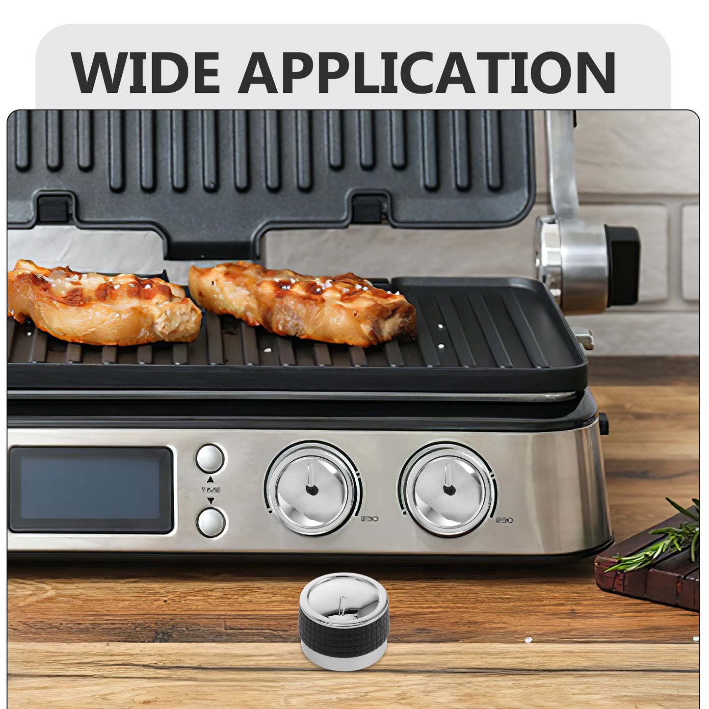 Gas Grill Control Knob Bbq Grill Knob Replacement Smooth Wear Resistant Gas Stove Control Bbq Control Knobs Rotating Switch Knob