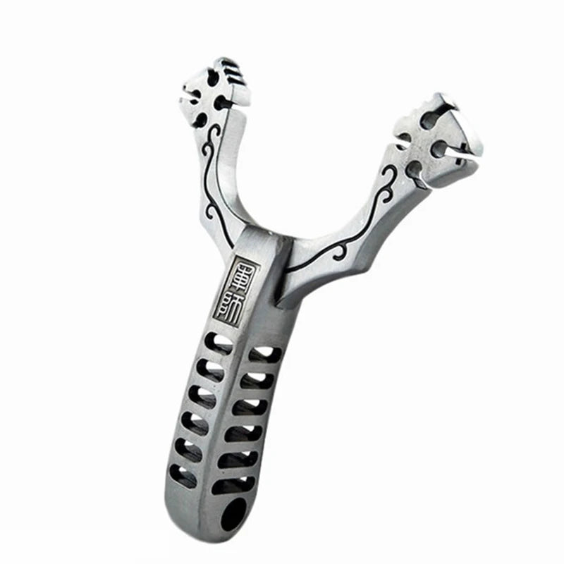 Stainless Slingshots Slingshtot for Hunting Outdoor Powerful and Precise Shooting Slingshot Spring Sling Shot Catapult