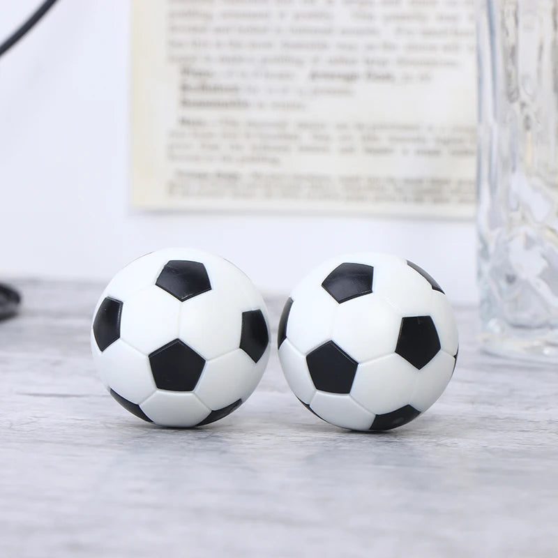 2pcs Resin Foosball Table Soccer Ball Indoor Games Fussball Football 36mm Games