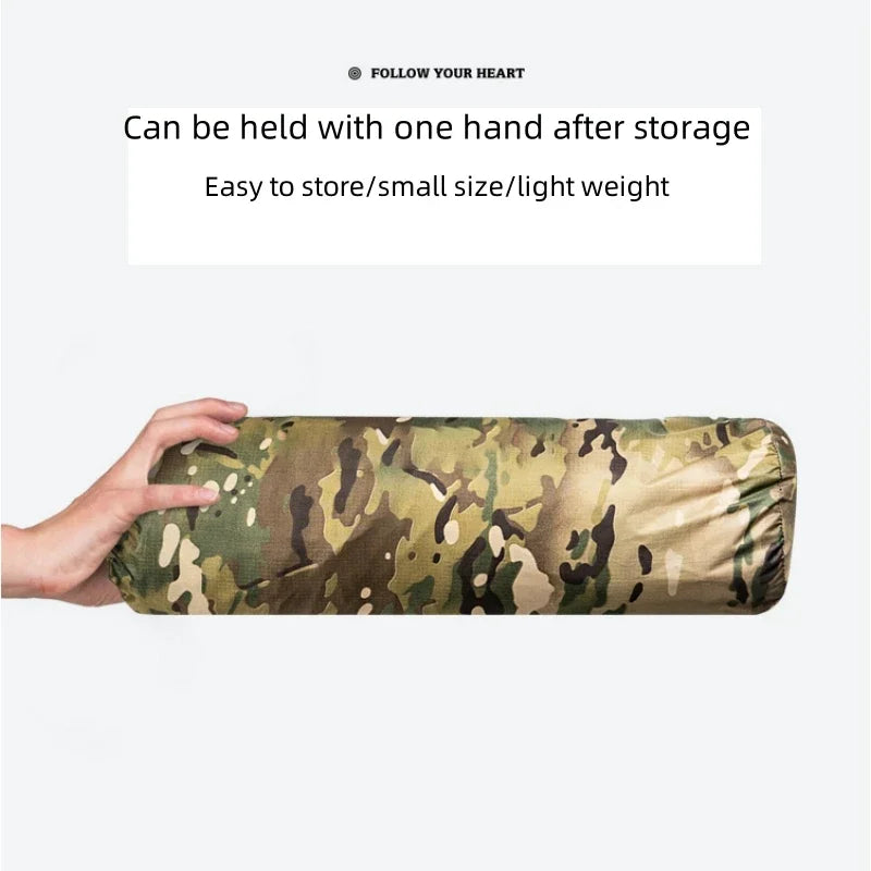 Ultra-Lightweight 1.8KG Military Tent Waterproof Windproof Quick Setup Backpack Tent for Camping Hiking Beach Backpacking