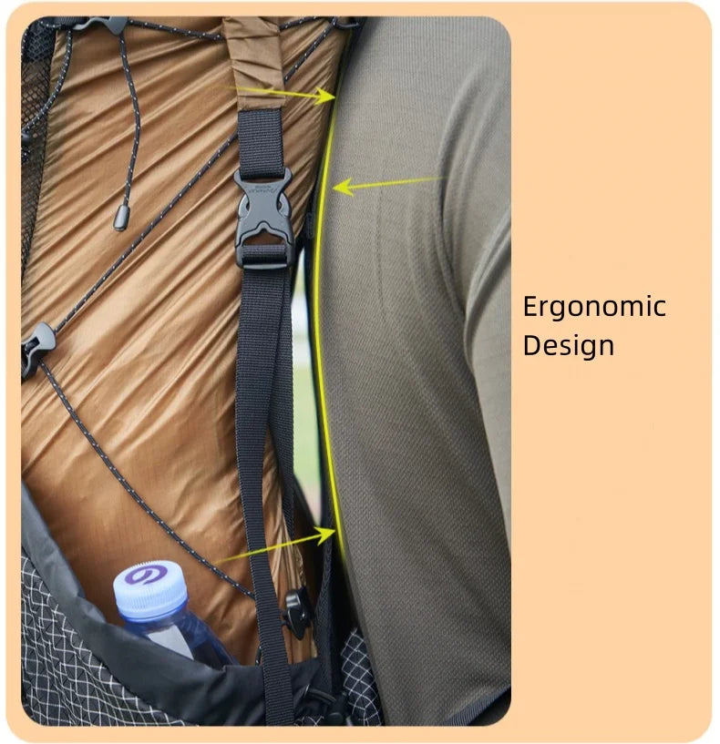 Asta Gear Jianshan UHMWPE Backpack Outdoor Ultralight Backpack Camping Hiking Mountaineering DCF Traveling Backpack