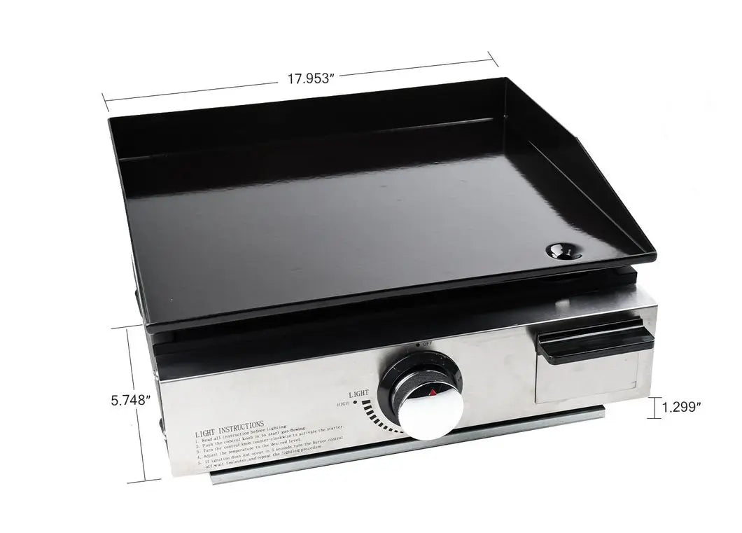 Hot Selling Burners Barbeque Grill Portable Cast Iron Flat Top Gas Grill