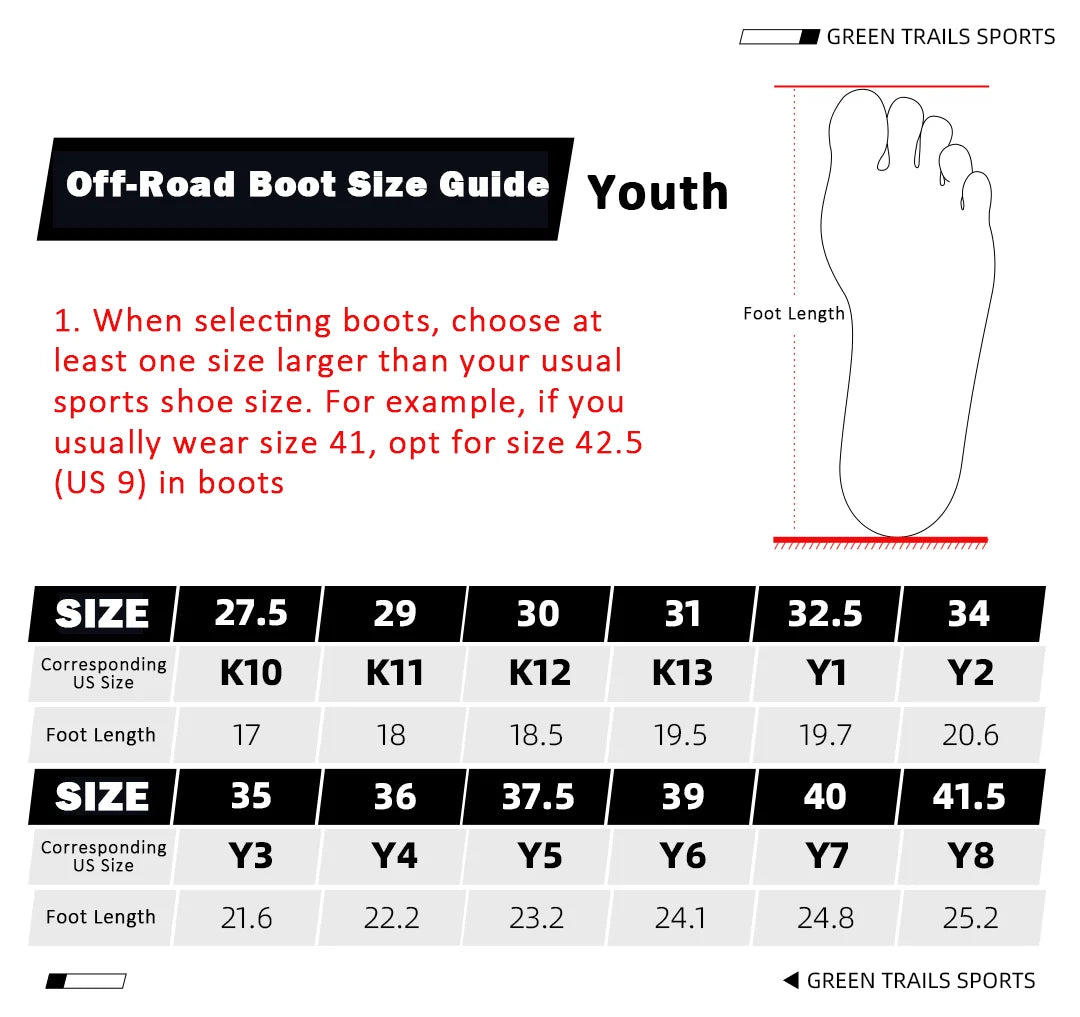 FOX Off-Road Boots Entry Level Comp Youth Motorcycle Boots for ATV/UTV Trail and MX Track Use ravel Shoes Botas Moto for kids