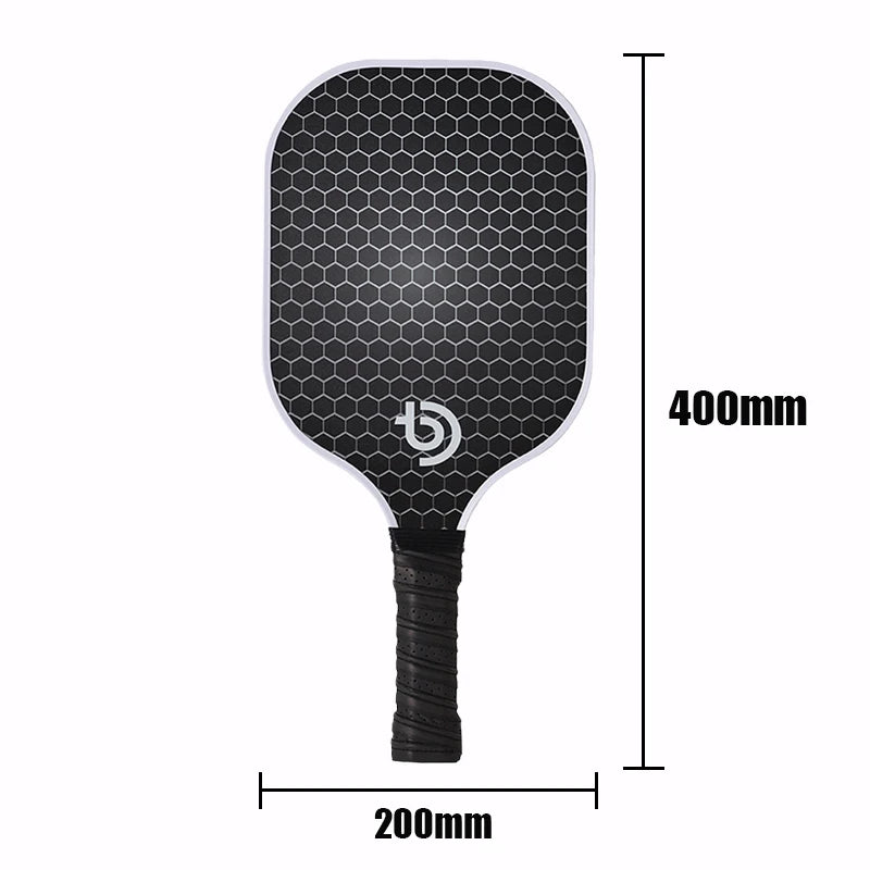 1 Set High Performance Pickleball Rackets Made Of Fiberglass And PP Honeycomb For Durability And Speed Outdoor Games Gear
