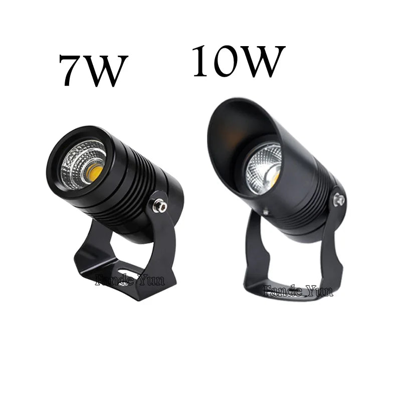 3W 5W 10W COB Outdoot IP65 Waterproof led Garden Lamp AC85-265V DC12V Outdoor Lighting Garden Light Landscape LED spotlight