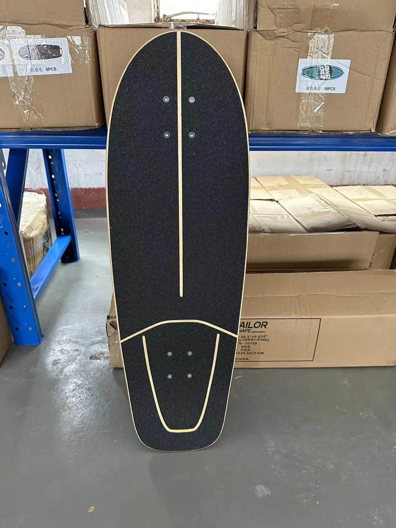 Surf Land Skateboard CX4 CX7 Maple Single Kick Carving Cruiser Skate Board Longboard Pumping Cool Side Sport Street Outdo