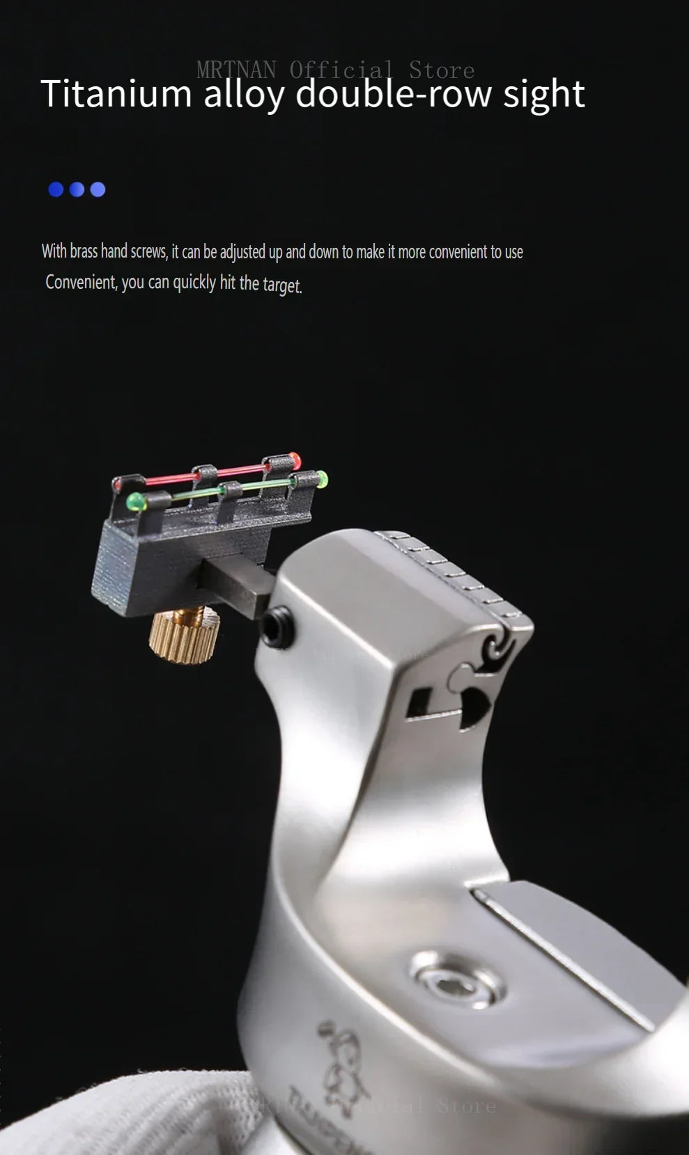 Powerful Metal Slingshot Precise Aiming Catapult Outdoor Hunting Shooting Slingshot Rubber Band Outdoor tool