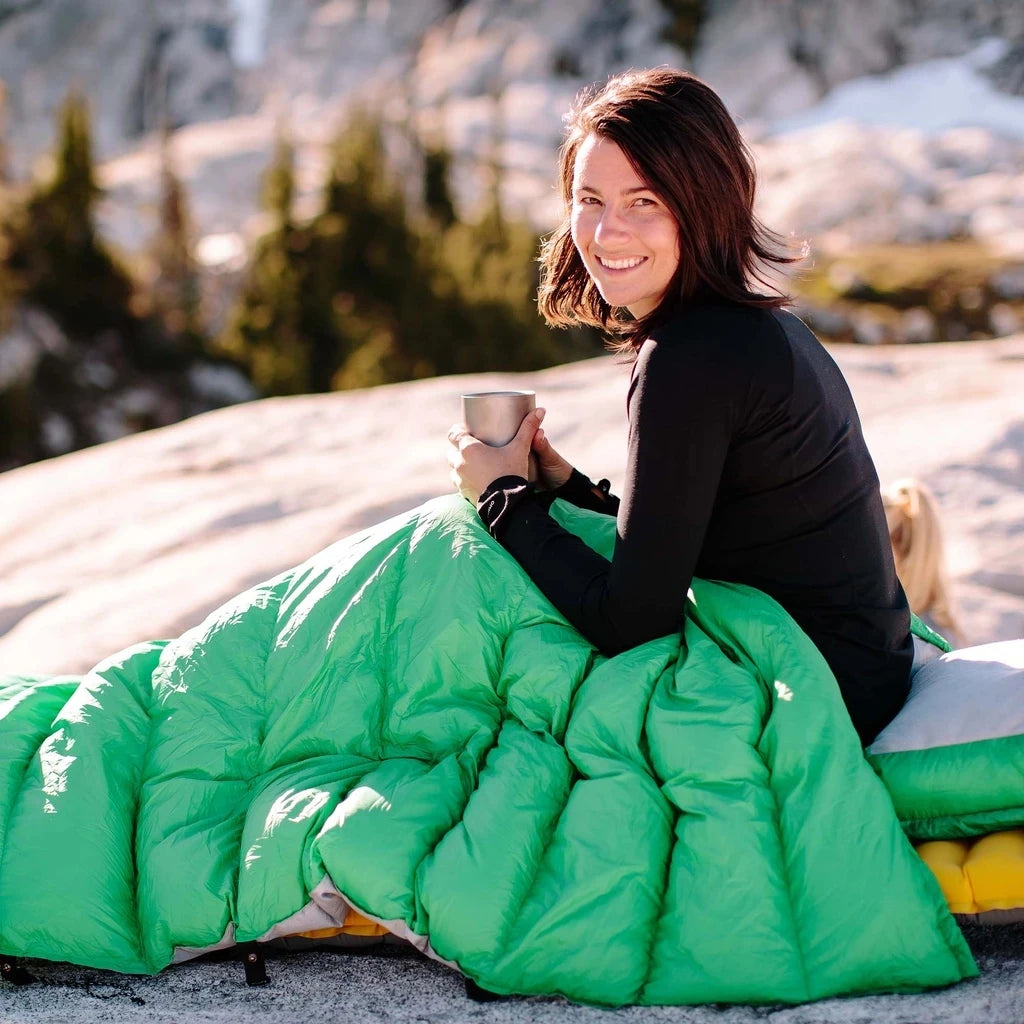 High Quality Multipurpose Camping Sleeping Bag & Blanket Outdoor Hammock Topquilt Ultralight Down Sleeping Bag