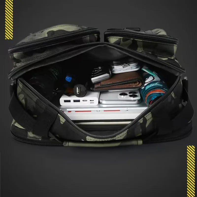 Trekking Tactical Handbags Shoulder Bag Camping for Man Hiking Travel Climbing Fishing Sling Crossbody Outdoor Weekend Molle Bag