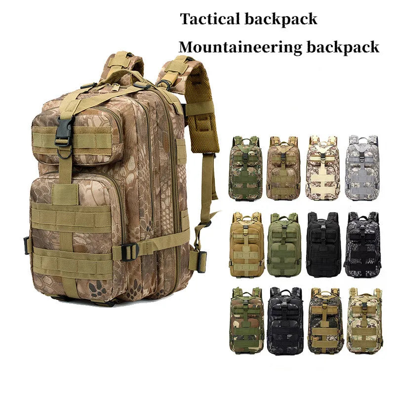 Tactical backpack, Outdoor bag, Travel bags, camping equipment, backpack, Sports bag, woman Men's, Climbing bag, hiking backpack