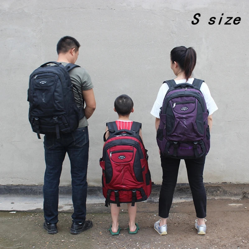 70L 85L Waterproof Hiking Backpack Large Capacity Outdoor Climbing Sports Bag Men Women Travel Mountaineering Luggage Rucksack