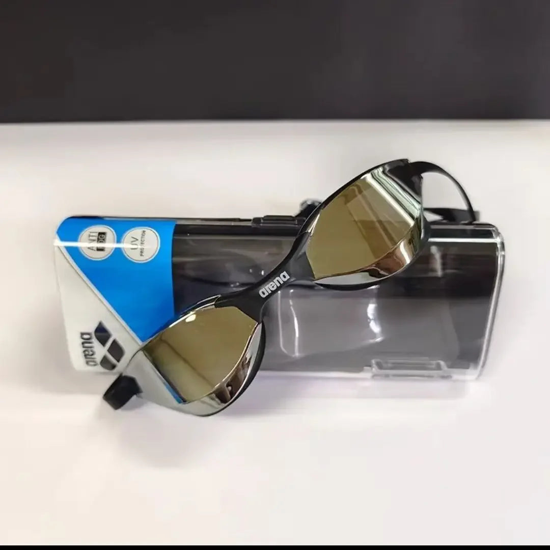 Arena HD Electroplated Swimming Goggles High Transparency Lenses Professional Racing Gear Unisex Swimming Goggles