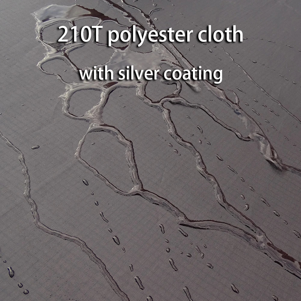 Camping Teepee Tent with Chimney Window Outdoor Ultralight Tipi Pyramid Tent Double Layer Bushcraft 1 Person Tents Hot Tent