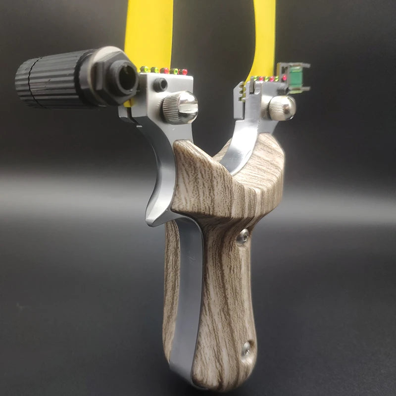 Laser Slingshot Professional Slingsshot Powerful Alloy Shooting Outdoor Hunting Sling Shot Aiming Catapult Hunting Acessories