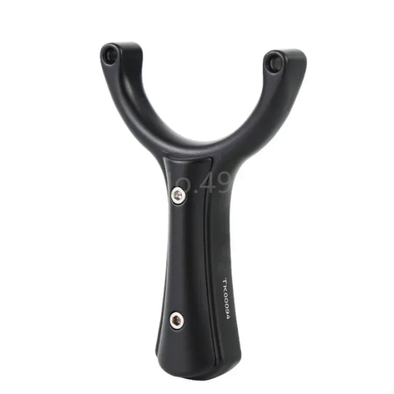 Aviation aluminum Slingshot Flat Rubber Strap Catapult Hunting Slingshot Outdoor Shooting Sports Fishing Accessories Tool