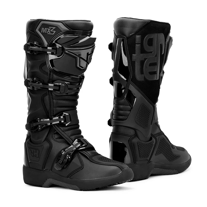 TR tiger MX3 Motorcycle Off-Road Boots Anti-fall Lindau ADV Rally Activity shaft Riding boots High Top Adult