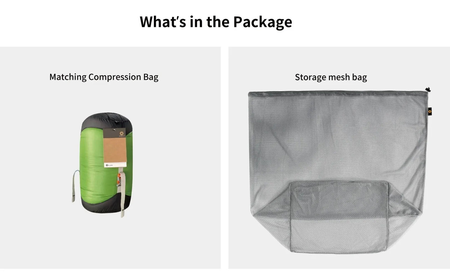 AEGISMAX D Series Down Sleeping Bag with Baffle Design, Ultralight Portable for Outdoor Camping, Hiking, Backpacking, Tourist