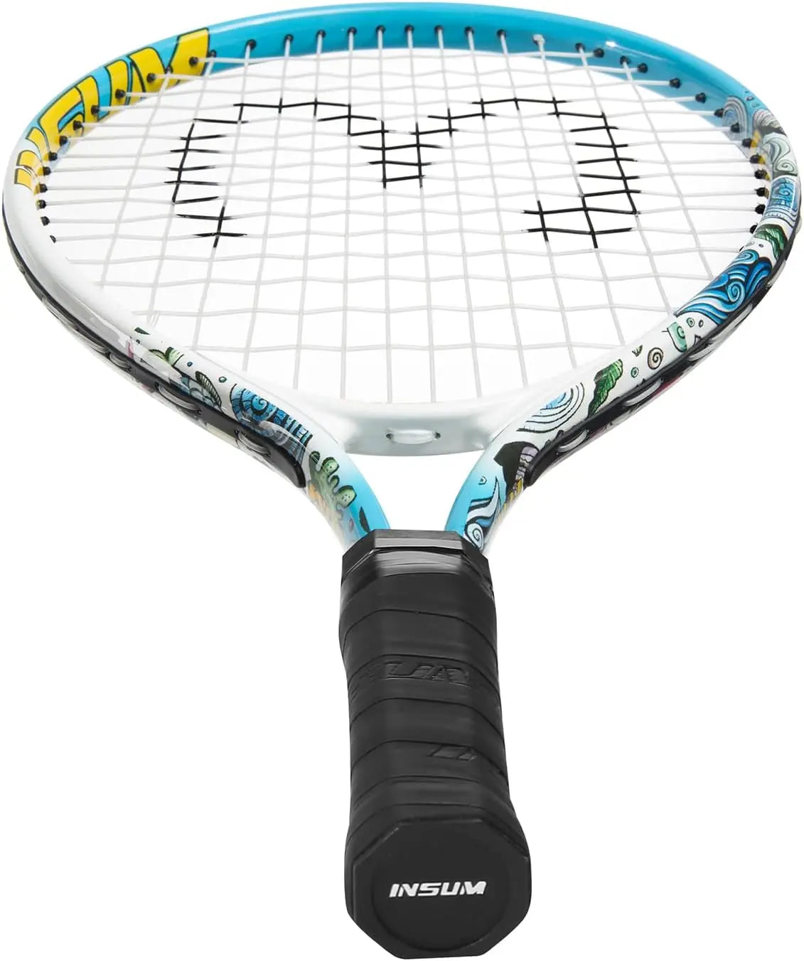 17" Kids Tennis Racket Best Starter Kit for Kids Age 4 and Under with Shoulder Strap Bag and Tennis Racket Toddler Tennis Raquet