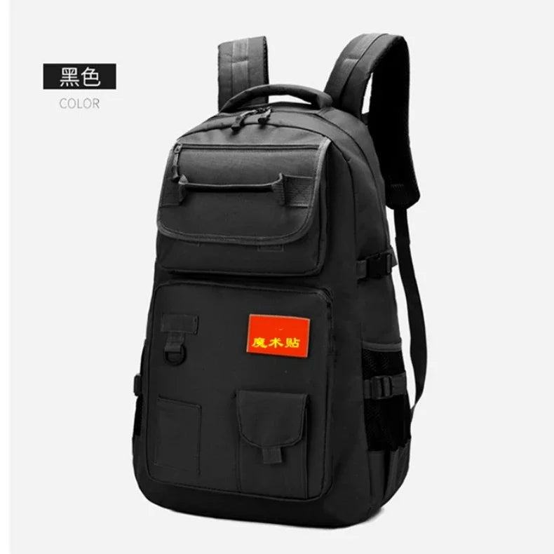 60L Outdoor Hiking Sports Backpack Large Capacity Camping Travel Climbing Bag Camo Military Tactical Rucksack Student Work Pack