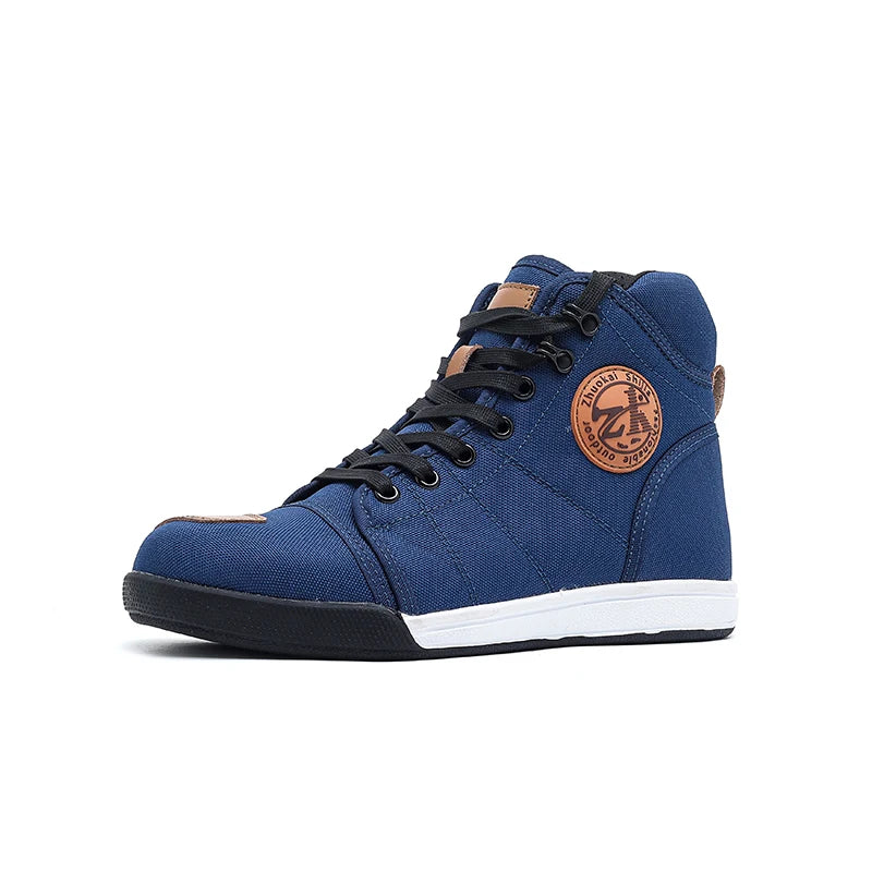 2025 Motorcycle Boots Men Motobiker Shoes Motocross Boots  Anti Fall Riding Boots for Road Racing Parkour Shoes Knight Equipment