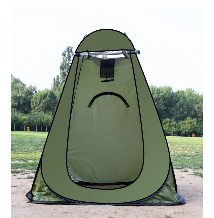 Portable Outdoor Camping Te nt Shower Tent Simple Bath Cover Changing Fitting Room Tent Mobile Toilet Fishing Photography T ent