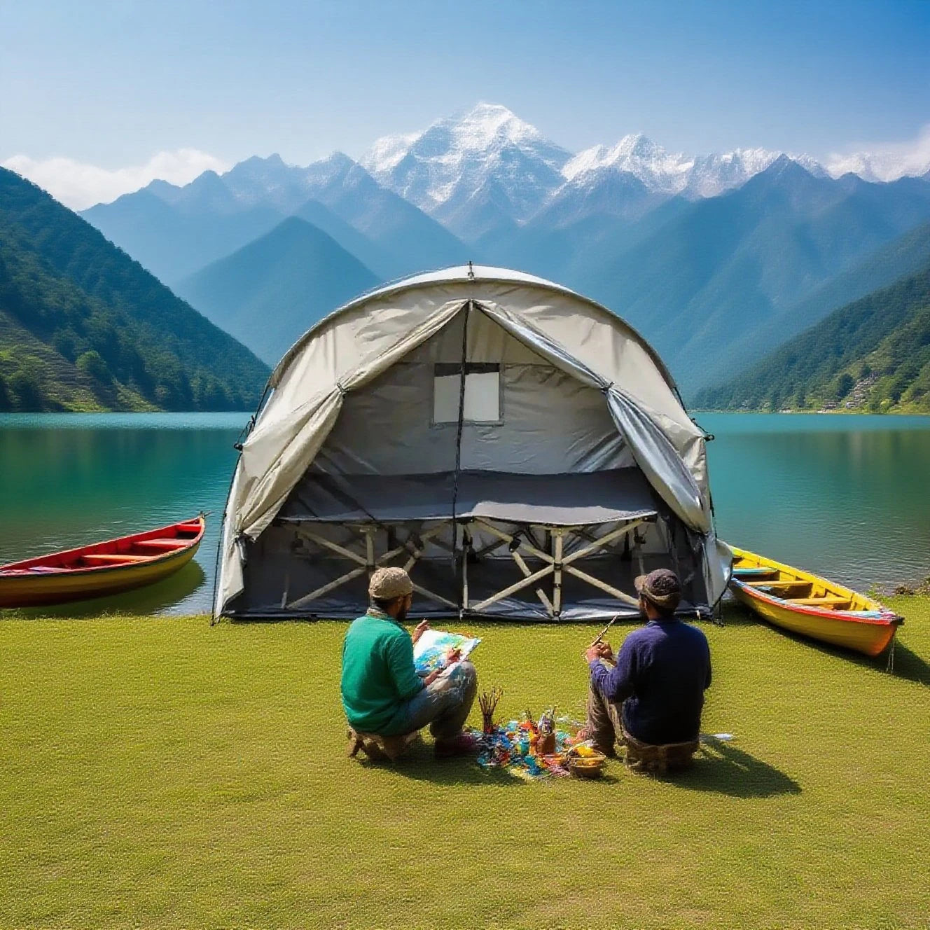 Breathable Mesh Tent for Backpacking - 1 Person All-Mesh Insect-Proof Camping Tent with Enhanced Airflow, Portable Sleep Shelter