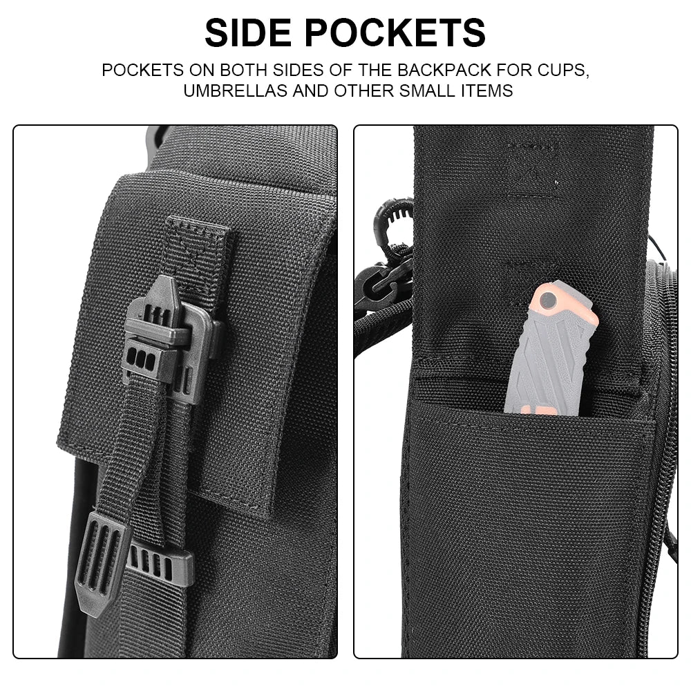 SINAIRSOFT Tactical Backpack Army Molle Work Bag Rucksack Daypack For Travelling Hiking Hunting Outdoor Sports