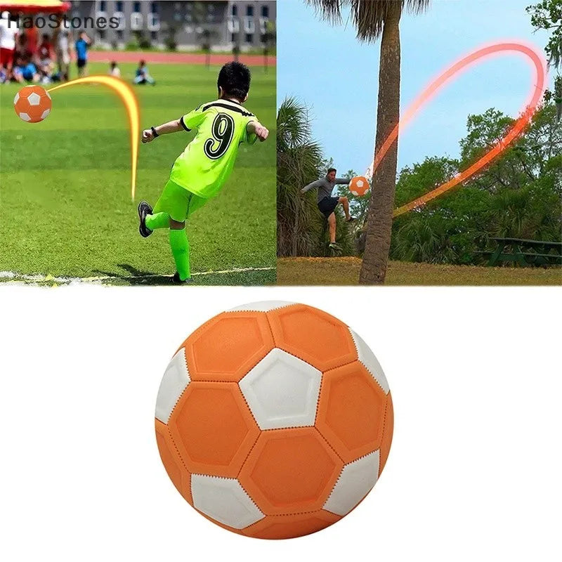 Size 5 Curve Soccer Ball Flexible Kids Swerve Soccer Balls Outdoor Sport Football Unique Youth Football Very soft and light