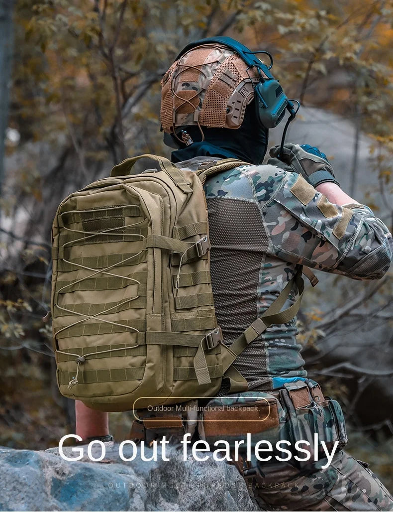 Tactical Camouflage Backpack Molle Hunting Backpacks Waterproof Camping Hiking Hunting Trekking Climbing Outdoor Bags Rucksack