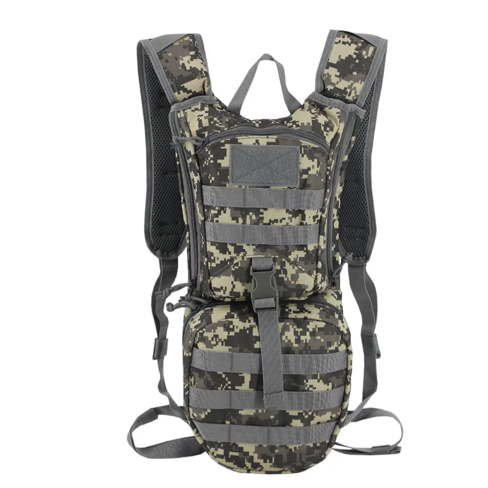 Outdoor Hydration Backpack Tactical Assault Outdoor Hiking Hunting Climbing Riding Bag Cycling Backpack Water Bag
