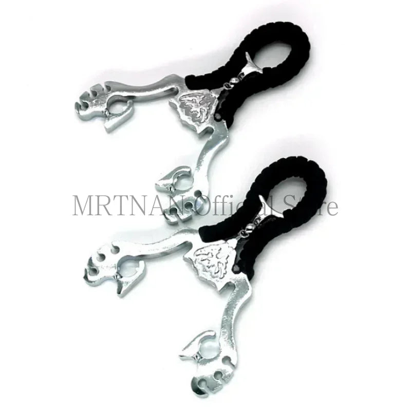 Professional shooting hunting alloy slingshot with high-quality outdoor accessories and high-quality rubber band game catapult