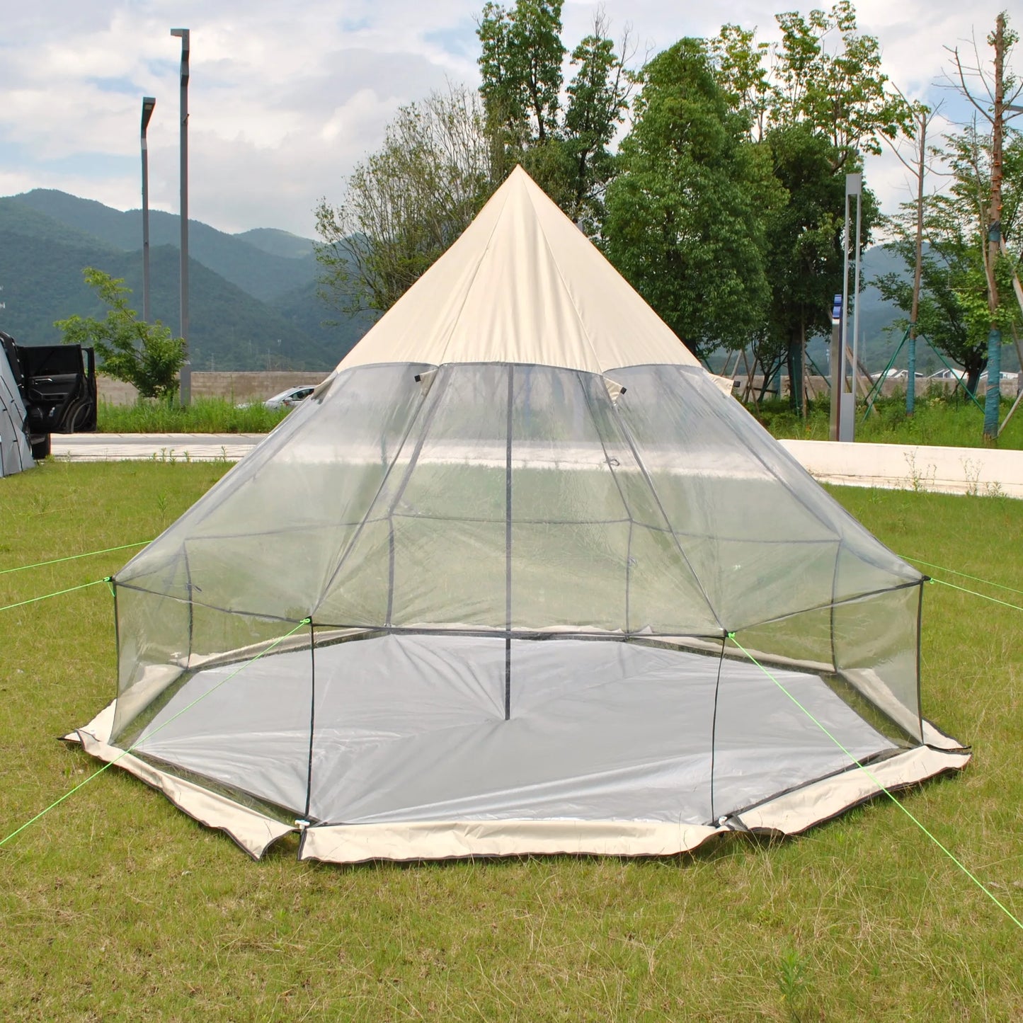 Regatta Mongolian Bell Tent - W/StoveJack, Waterproof, 4 Season Luxury Camping and Glamping Yurt Tent Outdoor