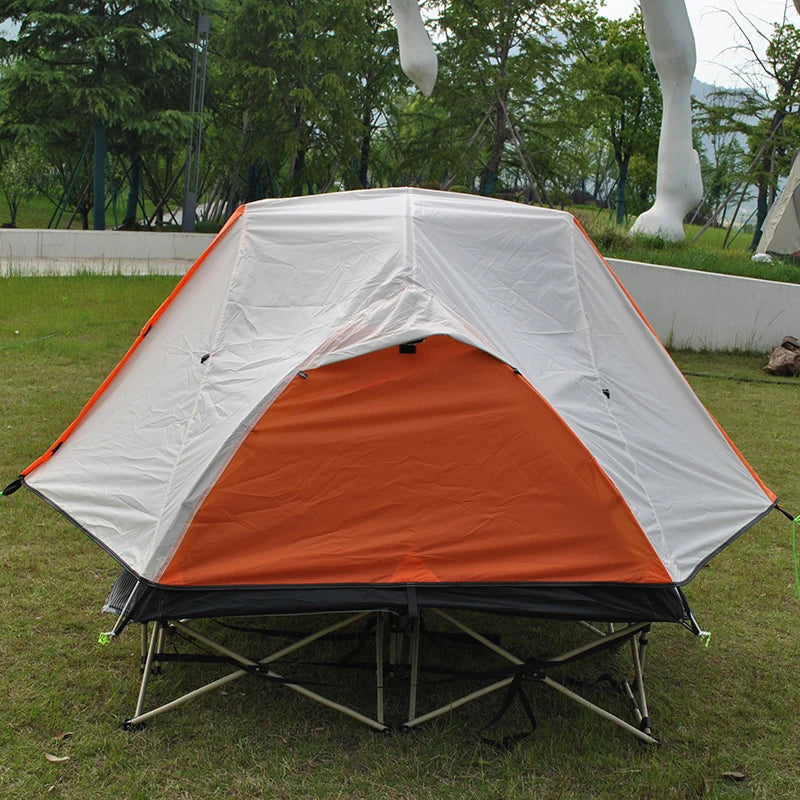 Camping Tent 2 Person, Professional Waterproof & Windproof Lightweight Backpacking Tent Can Be Cot Tent,bed Tent Not Include Bed
