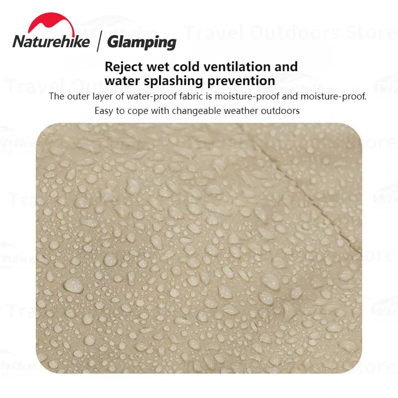 Naturehike Duck Down Sleeping Bag Ultralight Autumn Winter Spring Widened Sleeping Bag Hooded Windproof Waterproof -10℃ Outdoor