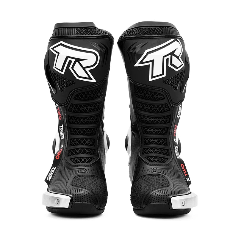 TR Motorcycle Long Boots Motocross Off-Road Rally Professional Racing Boots Motorbike Rider Biker Shoes Protection Equipment