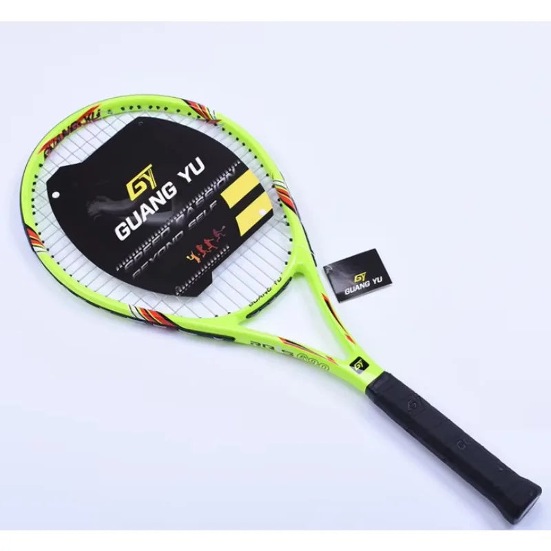 Wholesale Customized High Quality Carbon Aluminum Integrated Training Tennis Racket Carbon Fiber Tennis Racquet