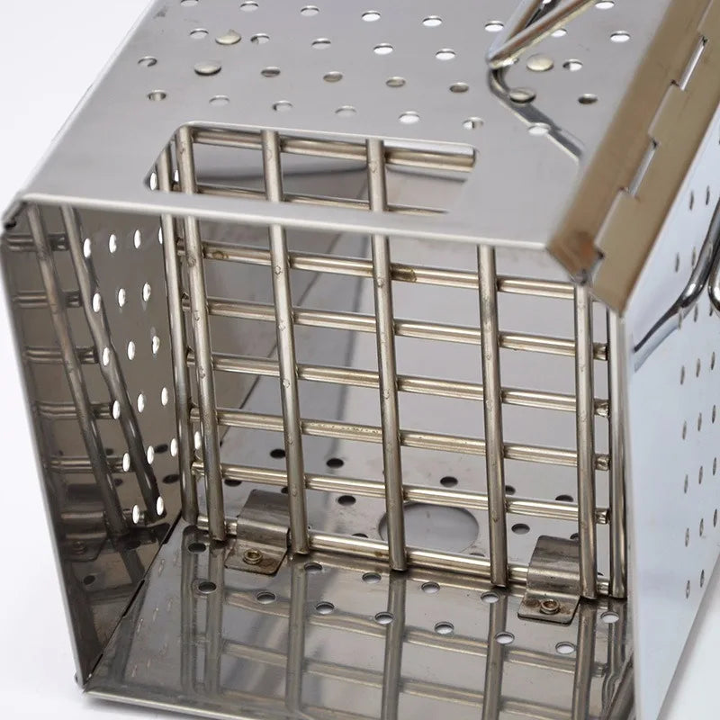 Portable Charcoal Starter Stainless Steel Outdoor Barbecue Grill Fire Starter Folding Carbon Stove BBQ Grill Heating Stove