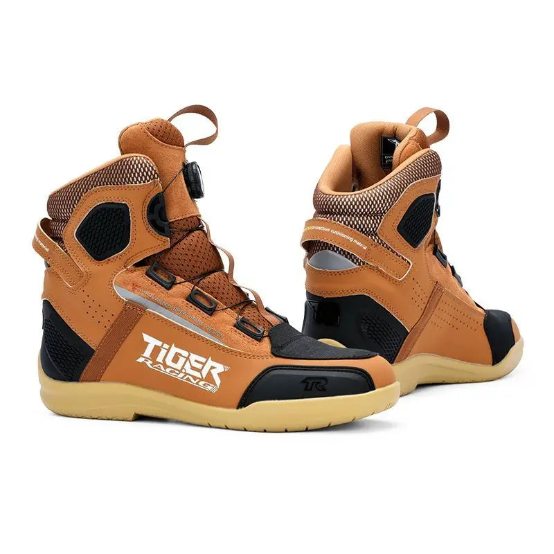 Motorcycle Shoes for Men, MTB Cycling Shoes, Winter Hiking High-Cut Boots, Tenis Masculino, Road Bicycle Sneaker，Casual Shoes