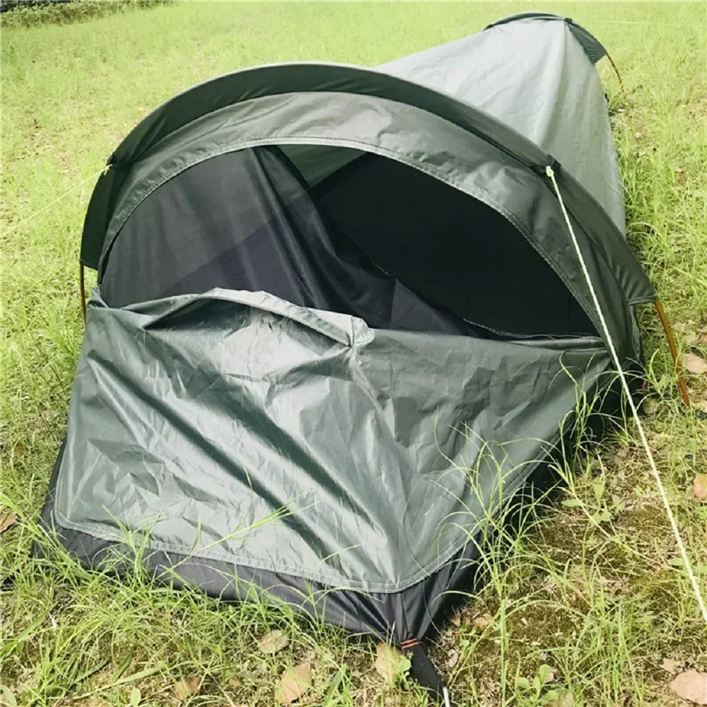 2025 New Backpacking Tent Outdoor Camping Sleeping Bag Tent Hiking Traveling Equipment Lightweight Single Person Sleeping Tent