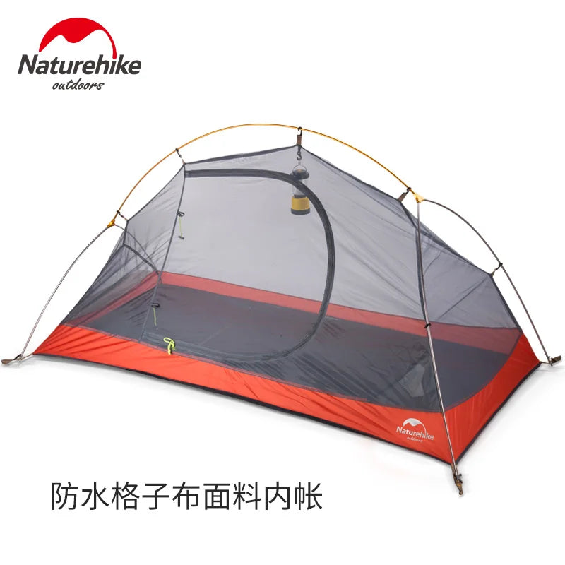 Naturehike-Ultralight Single Camping Tent, Backpacking, Trekking, Hiking, Cycling, 1 Person
