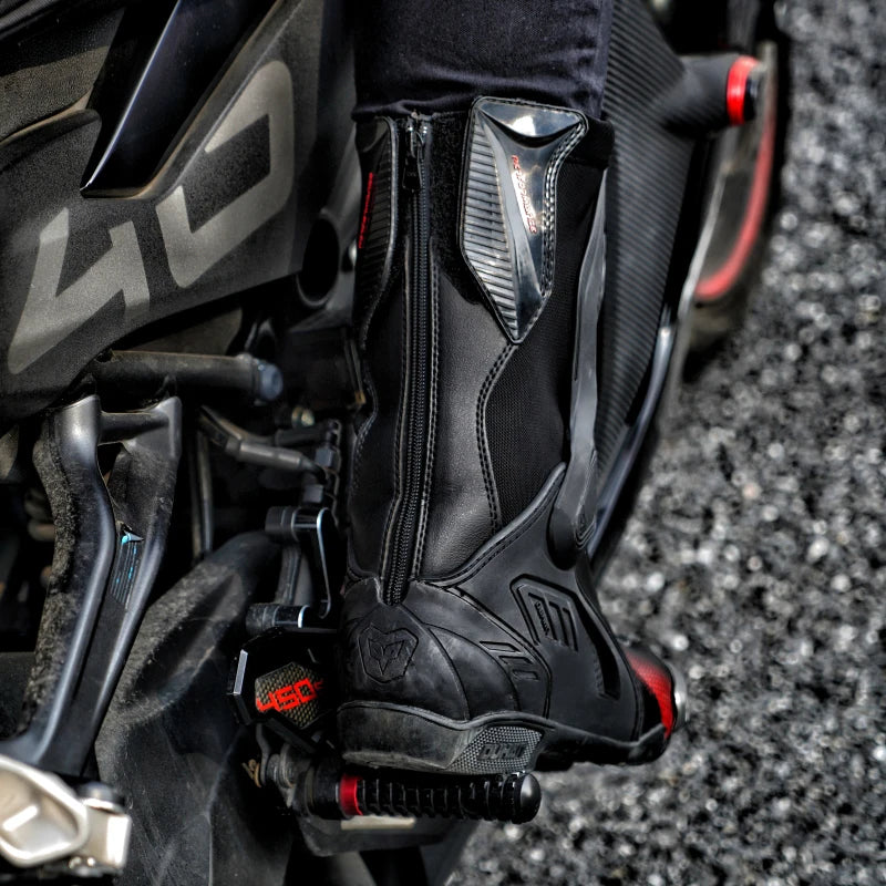 Motorcycle Boots Racing Off-road Shoes Non-slip High-top Motorcycle Professional Waterproof Mountain Bike Boots