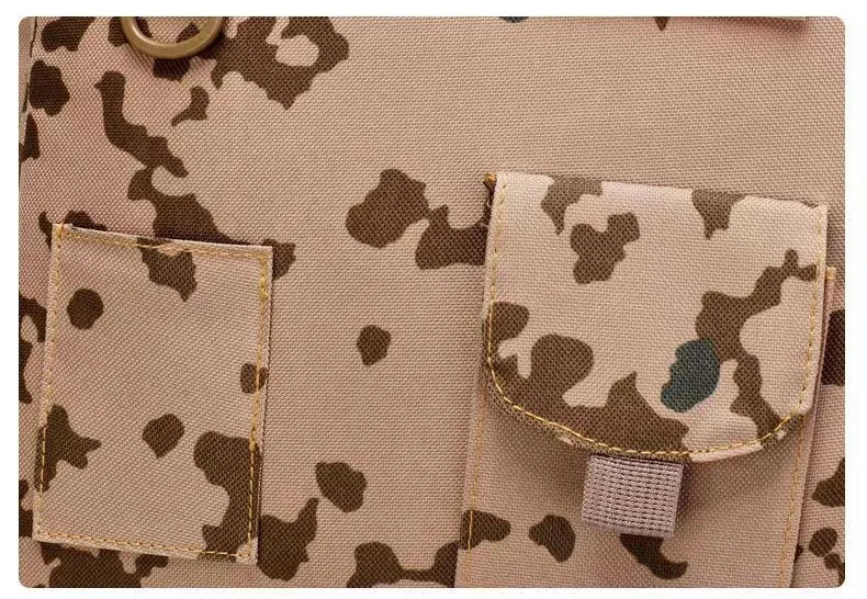 60L Outdoor Hiking Sports Backpack Large Capacity Camping Travel Climbing Bag Camo Military Tactical Rucksack Student Work Pack