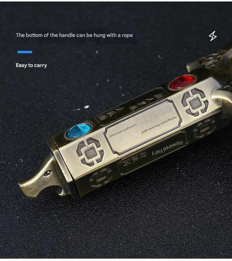 Powerful Alloy Slingshot Outdoor Hunting and Shooting Catapult High Precision Practical Quick Pressure Rubber Band Sligshot