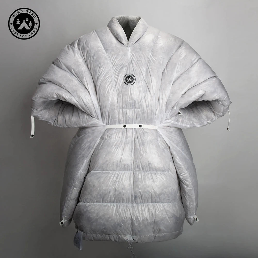 AEGISMAX Wind Hard Tiny Pro Wearable Down Sleeping Bag Winter Camping Hiking Backpacking Ultralight Outdoor Quilt